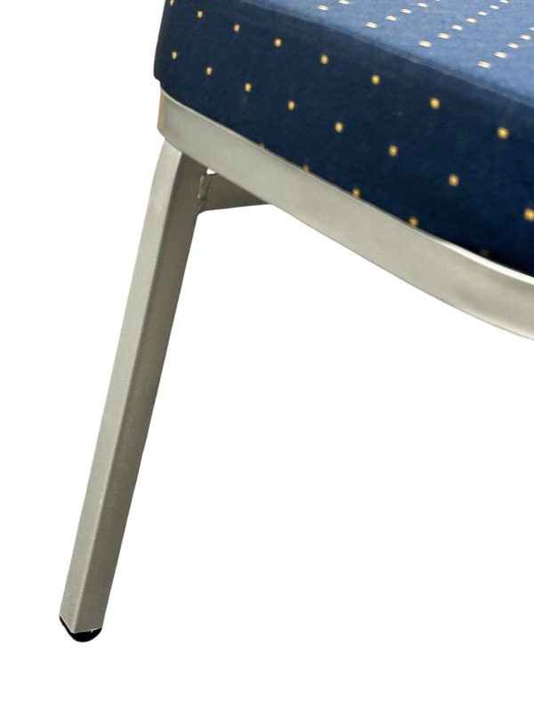 Blue and Silver Banquet Chair