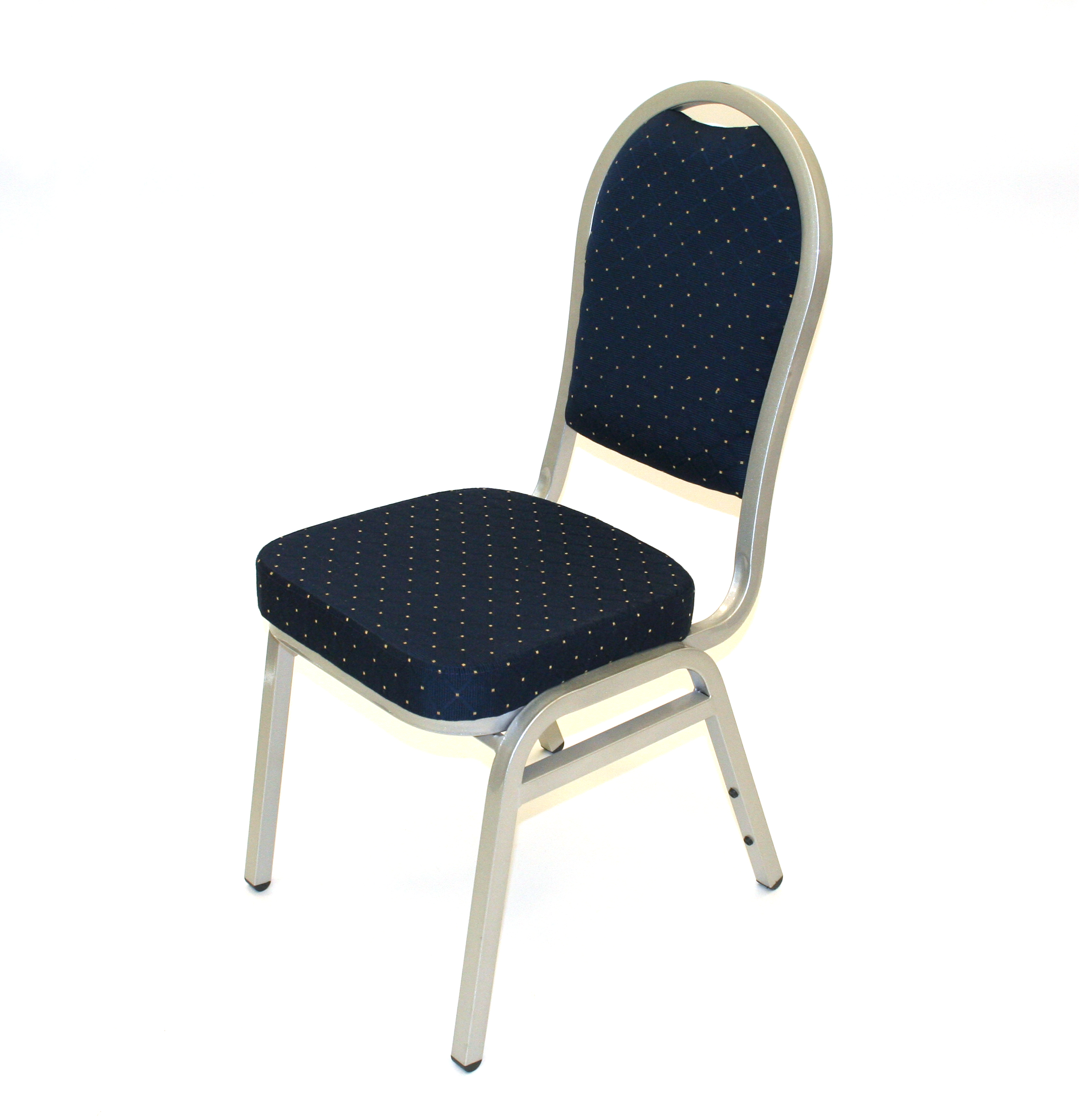 Blue & Silver Banquet Chair Hire - Weddings, Banqueting Chairs - BE