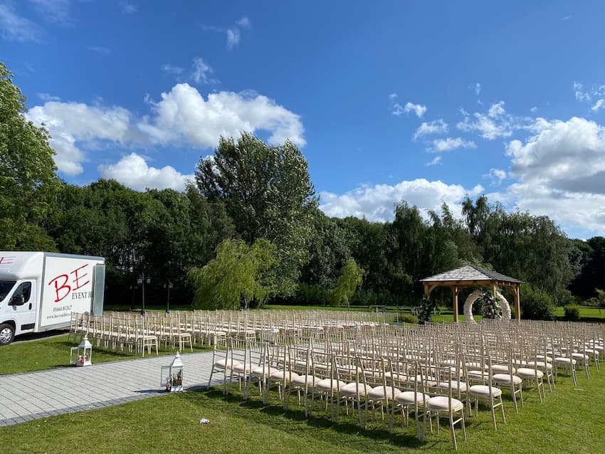 Chiavari Chairs for Ceremony - BE Event Furniture Hire