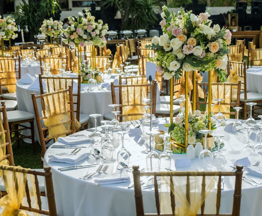 Wedding Chair Decoration Ideas - BE Event Furniture Hire