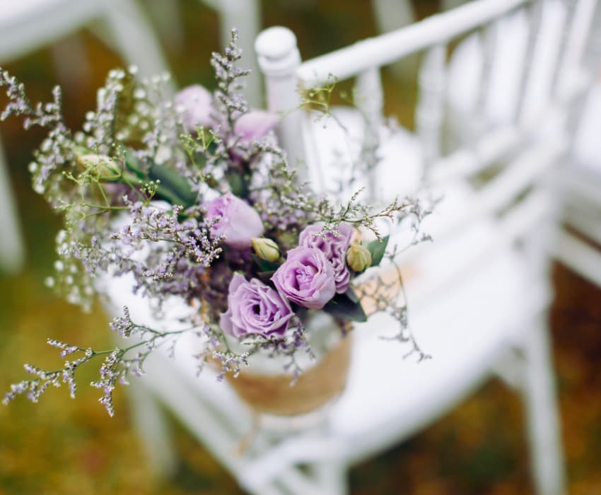 Wedding Chair Decoration by Season - BE Event Furniture Hire