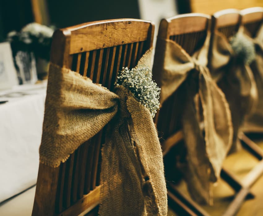 Wedding Chair Decoration by Theme - BE Event Furniture Hire 