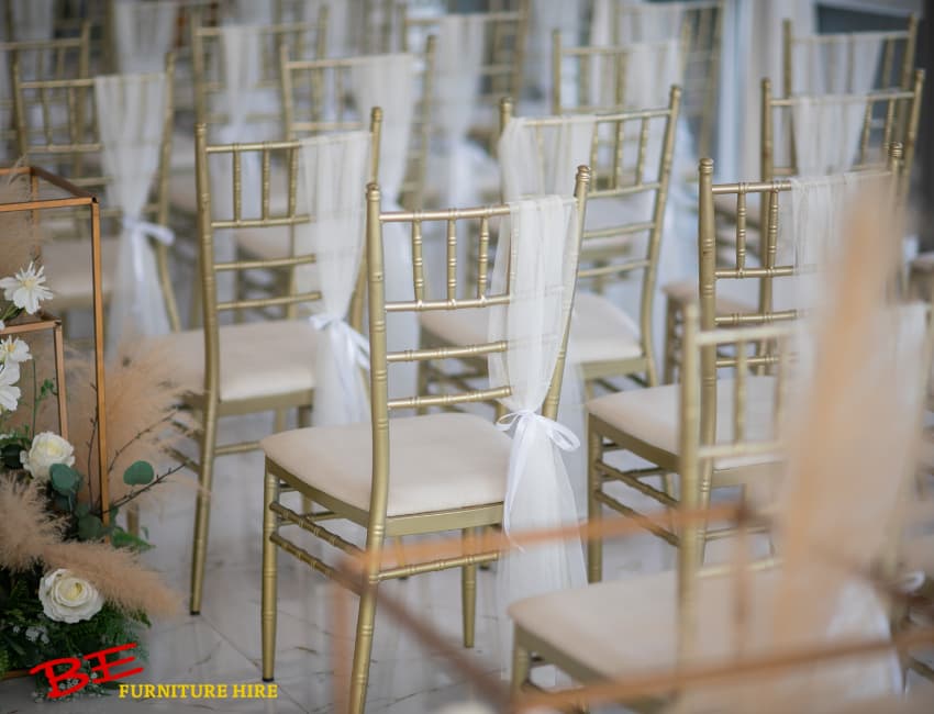 Choosing your Wedding Chairs and Decoration Tips - BE Event Furniture Hire 